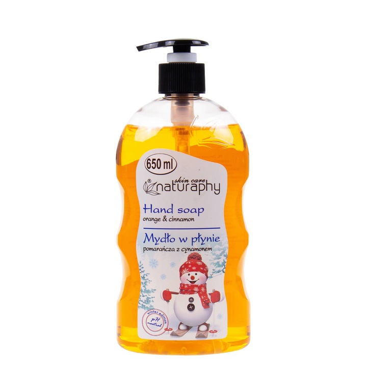 BluxCosmetics folyékony szappan, narancs fahéjjal, 650ml