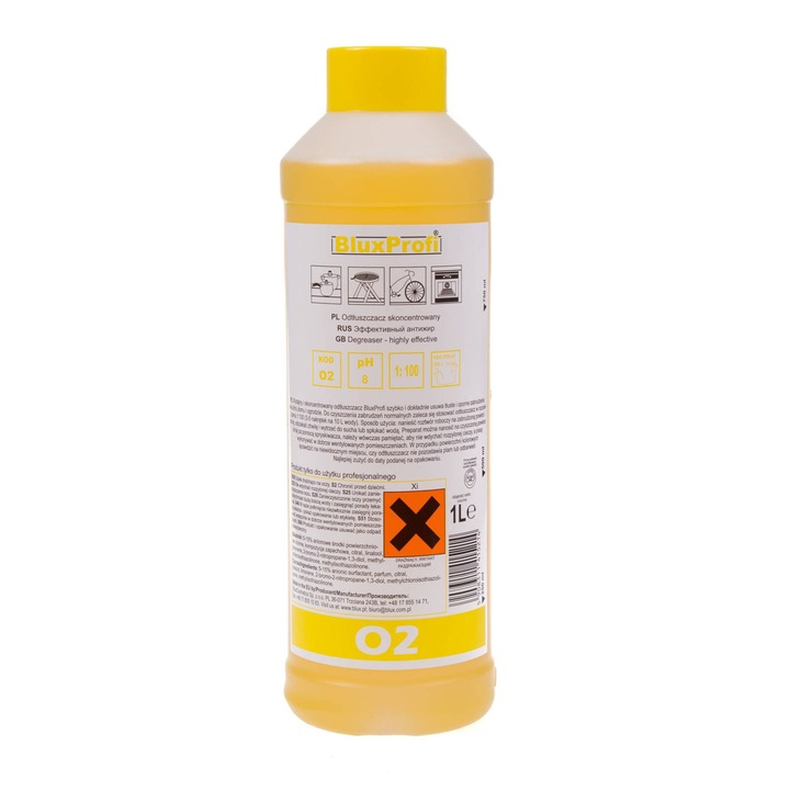 Detergent universal BluxCosmetics, concentrat, 1000ml, pentru curatare eficienta, utilizare in bucatarie si gradina