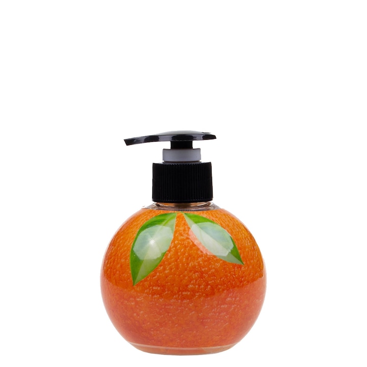 Течен сапун BluxCosmetics, портокал, 275 мл, pH неутрално, с глицерин