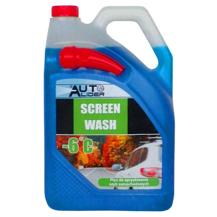 Lichid de parbriz, BluxCosmetics, letni -6A, 5000ml, cu leusca