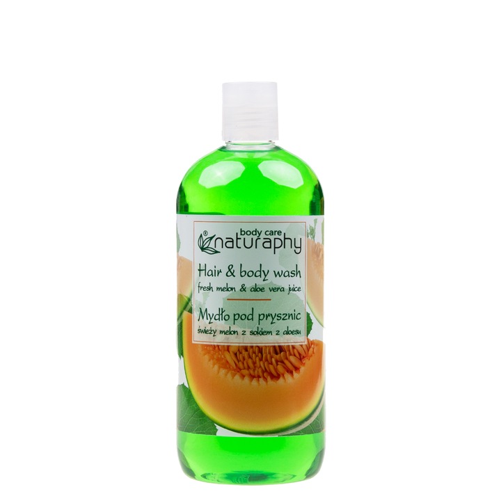 Душ сапун BluxCosmetics, с натурален екстракт от алое, 500 мл