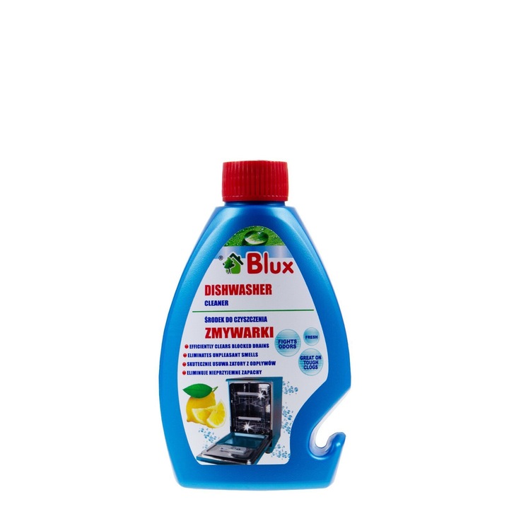 Detergent vase BluxCosmetics, 250ml, elimina mirosuri neplacute, imbunatateste functionarea