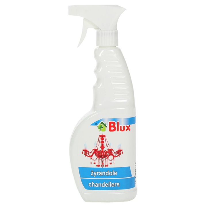 Detergent universal BluxCosmetics pentru curatarea lampilor si candelabrelor, 650ml, antistatic, fara dare