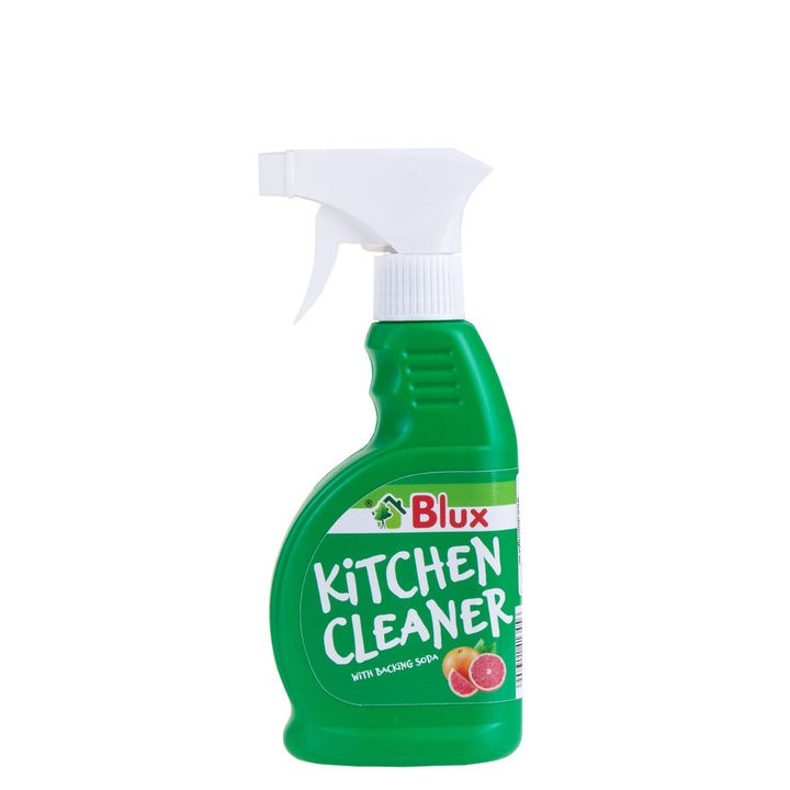 BluxCosmetics konyhai tisztítószer 300ml, zsírfoltok ellen hatékony, szódabikarbónával