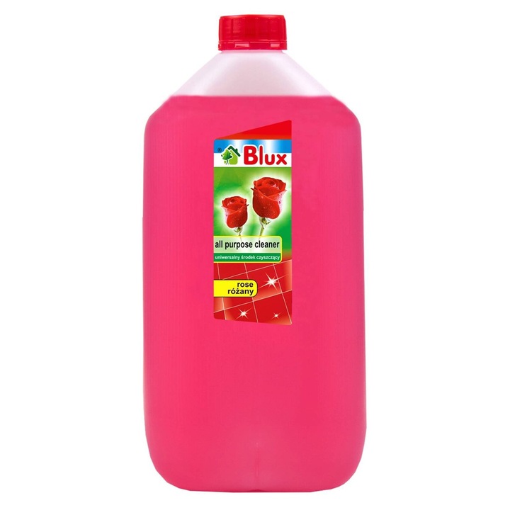 Detergent universal BluxCosmetics, 5000ml, pentru suprafete sticla, ceramica, lemn, parfum placut
