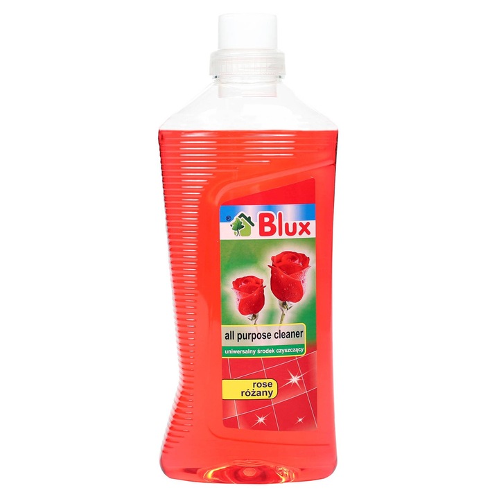Detergent universal BluxCosmetics 1L, pentru suprafete sticla, ceramica, miros floral