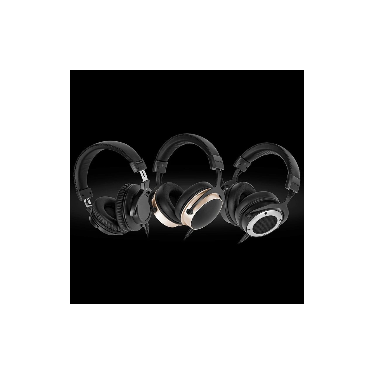 Casti cu fir pentru studio, Dimensiune difuzor 50 mm, conectivitate Jack, Negru/Gri, Impedanta 32 Ohm, Magnet neodim