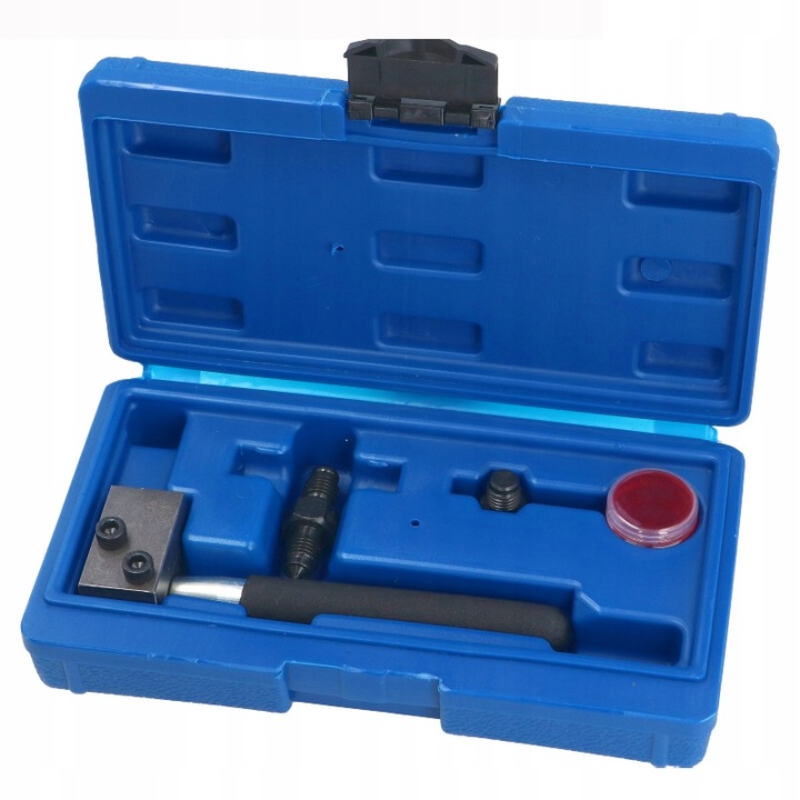 Set pentru castigarea capetelor de cabluri de frana, Gazelo, Instrument profesional, Din, Sae, Pentru tuburi din cupru, Alama, Aluminiu si otel, Diametru 4, 75 mm, Dimensiune compacta, Constructie durabila
