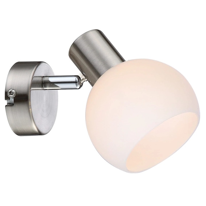 Стенна лампа Candellux MAURO, метал/акрил, RGB, 13x13x10 см, без крушка