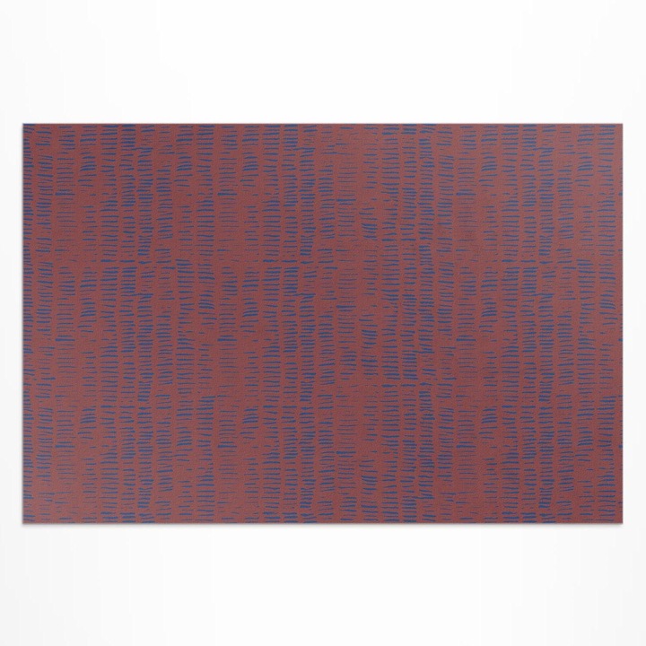 Covor de exterior pentru terasa, Wallfluent, Tesatura covoare, Rosu, 120x180 cm, 010260370040000020274