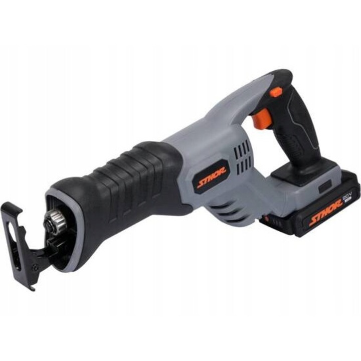 Sthor пясъкоструйна пила, 2.0Ah, 0-3000rpm, 115mm, 1x батерия, 20V