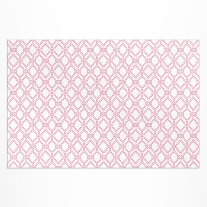 Covor pentru terasa, Wallfluent, Roz pudrat, Roz, 120x180 cm, 010260370040000033373