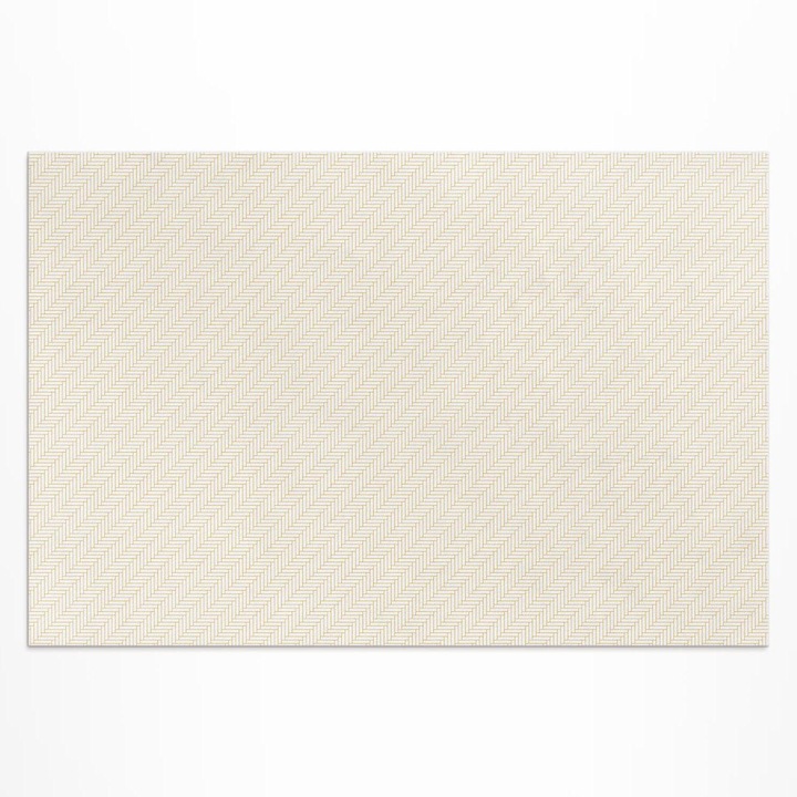 Covor de exterior pentru terasa, Wallfluent, Parchet fin, Bej, 120x180 cm, 010260370040000033429