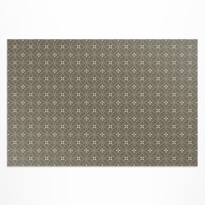 Covor de exterior pentru terasa, Wallfluent, Districte, Maro, 120x180 cm, 010260370040000033555