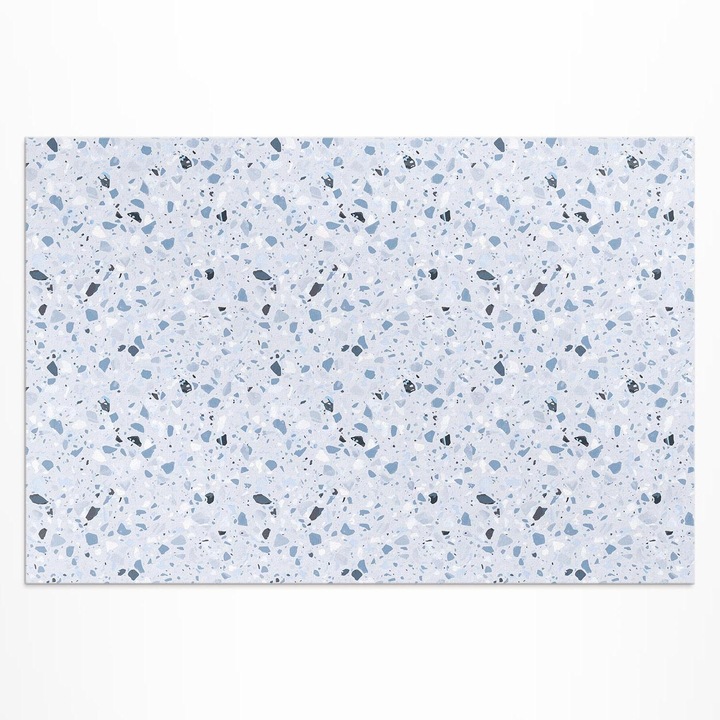 Covor de terasa, Wallfluent, Lespede de piatra, Albastru, 100x150 cm, 010260370030000033535