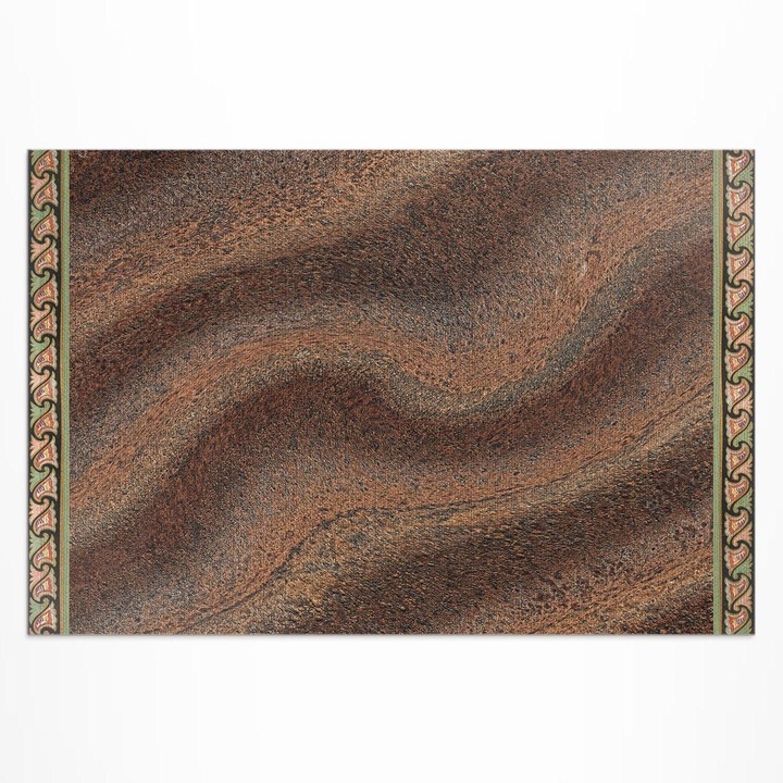 Covor de exterior pentru terasa, Wallfluent, Dune de nisip, Maro, 120x180 cm, 010260370040000077905