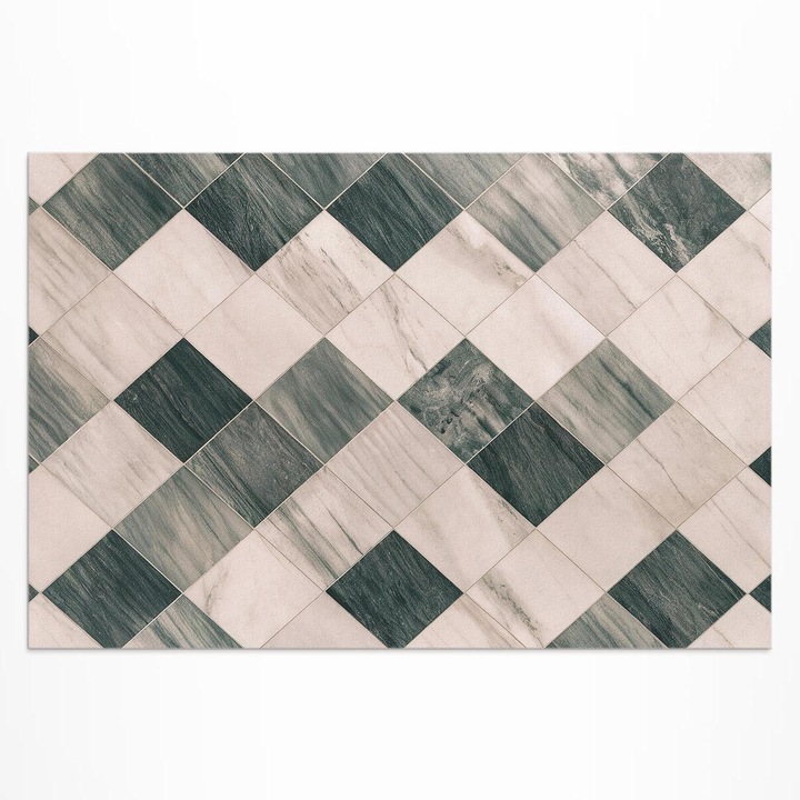 Covor de terasa, Wallfluent, Mozaic de piatra, Bej, 60x90 cm, 010260370010000281914