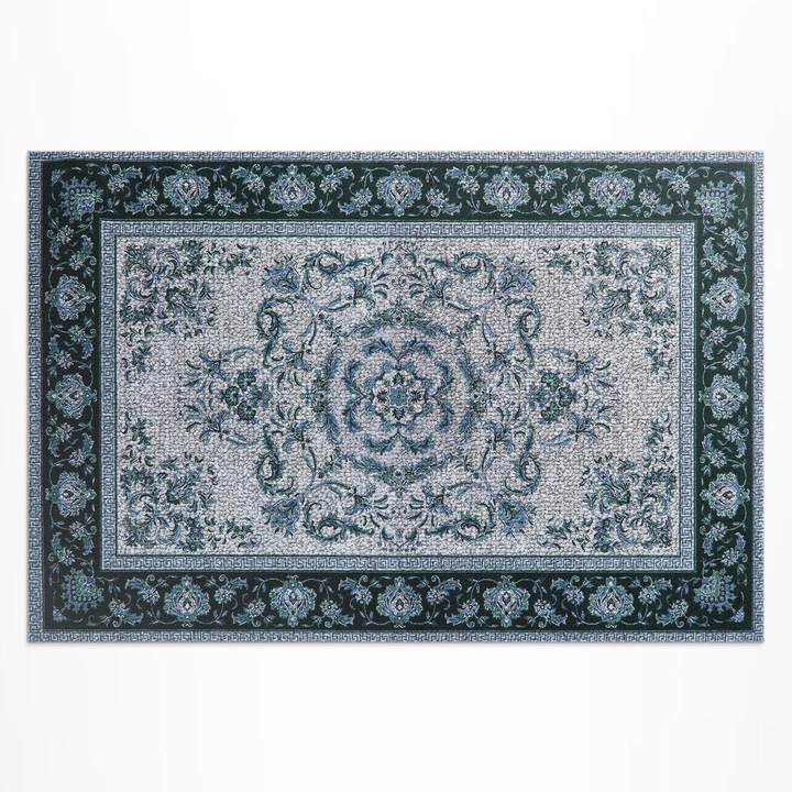 Covor de terasa, Wallfluent, Stilul clasic, Albastru, 120x180 cm, 010260370040000030984