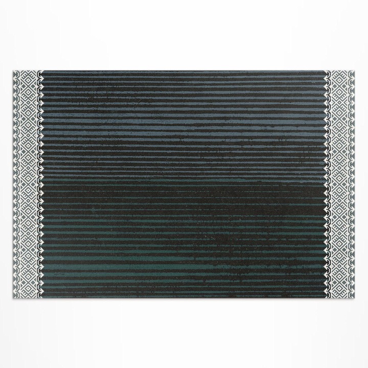 Covor pentru terasa, Wallfluent, Gravura in lemn - autor Furuya Korin, Gri, 120x180 cm, 010260370040000031939