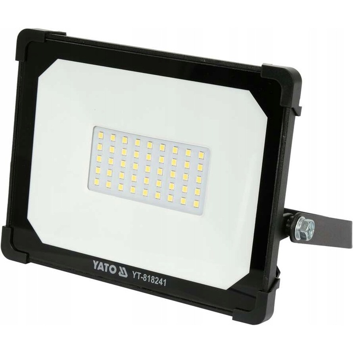 Proiector SMD LED Yato 30W 2850LM, aluminiu, IP65, 181x169.5x32mm