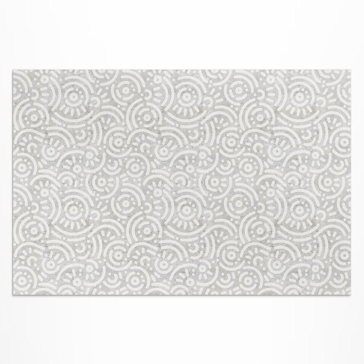 Covor de terasa, Wallfluent, Abstract, Gri, 120x180 cm, 010260370040000033374