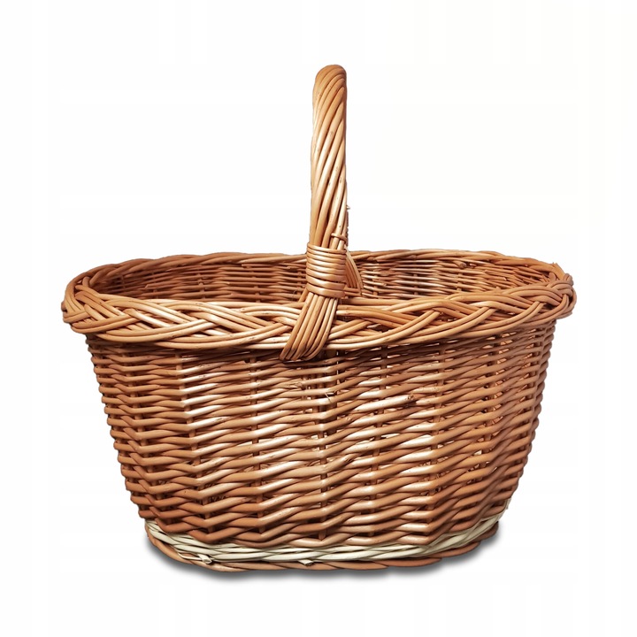 Cos de picnic, GraweroweLove, natural, 39x31x34cm, 16l