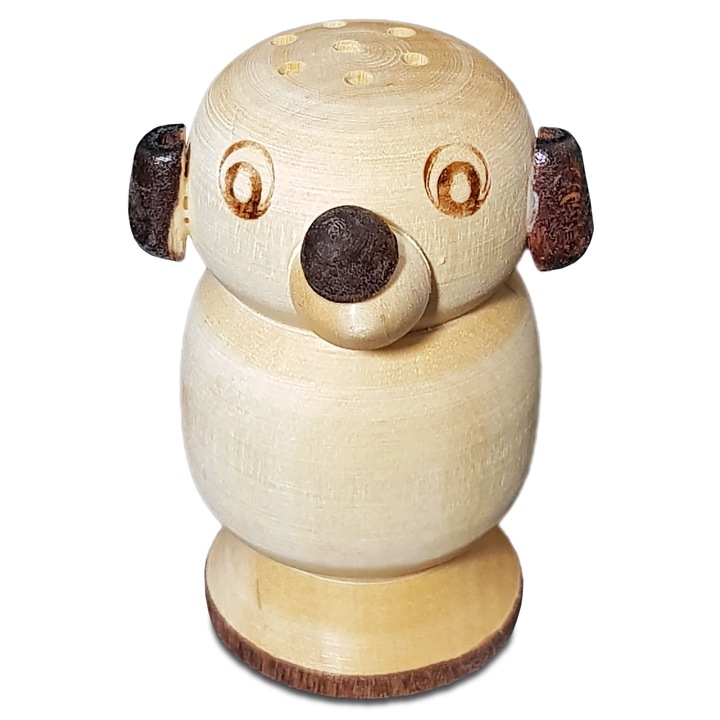 Rășniță pentru sare/piper, Lemn natural, Natur