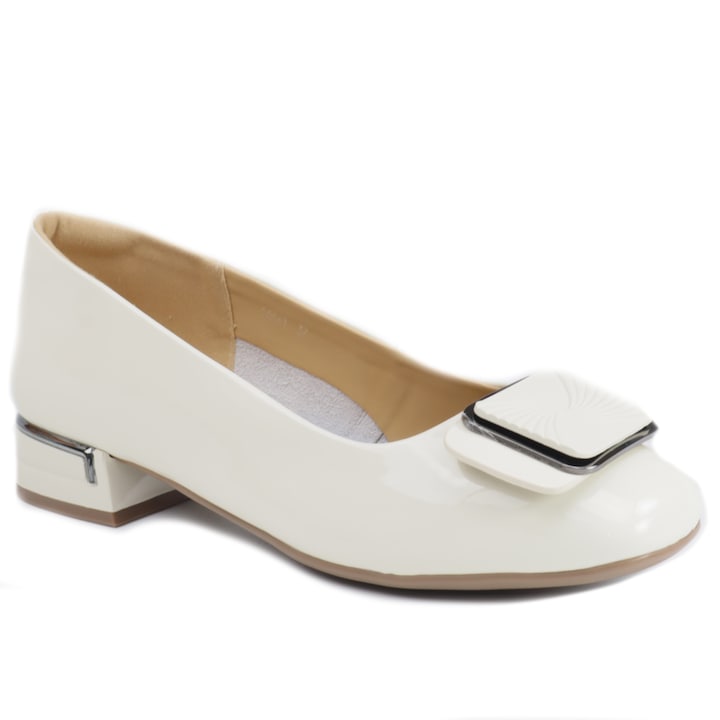 Pantofi dama 566 1, Bej