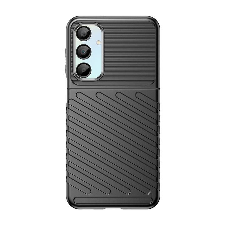 Thunder Flexible Case kompatibilis a Samsung Galaxy A36 / A56 5G Black telefonnal