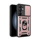 Carcasa Hybrid Armor CamShield compatibila cu Samsung Galaxy A56 5G Pink