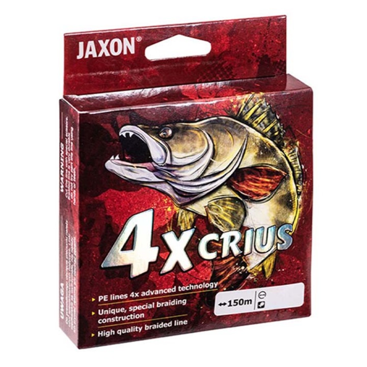 Jaxon Crius PE 4X sötétzöld 0,10 mm / 150 m