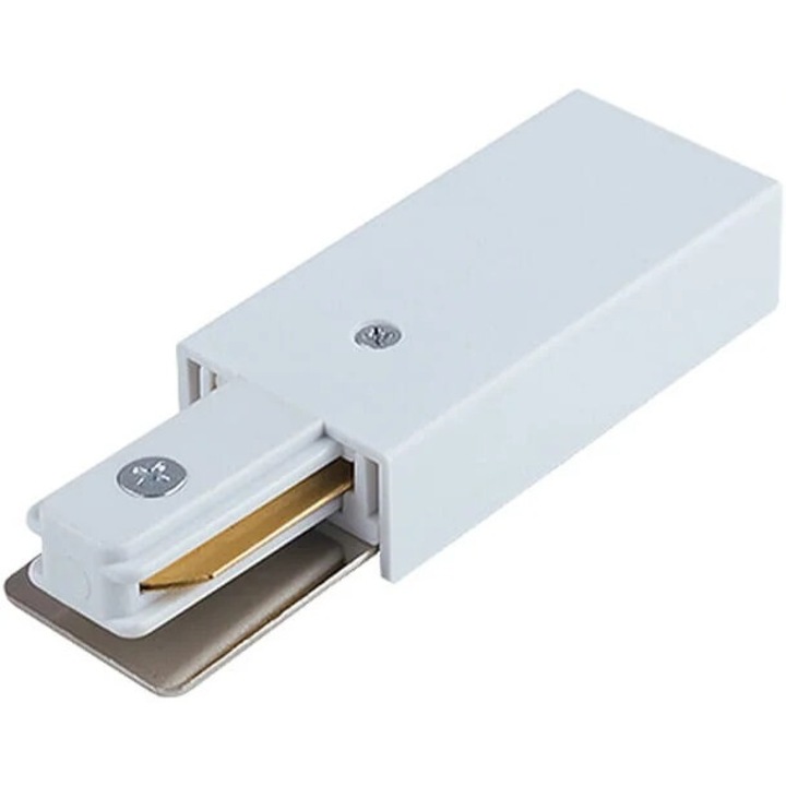 Capac alimentare sistem iluminat, Nowodvorski, model PROFILE POWER END CAP, alb, 10.6x3.5cm