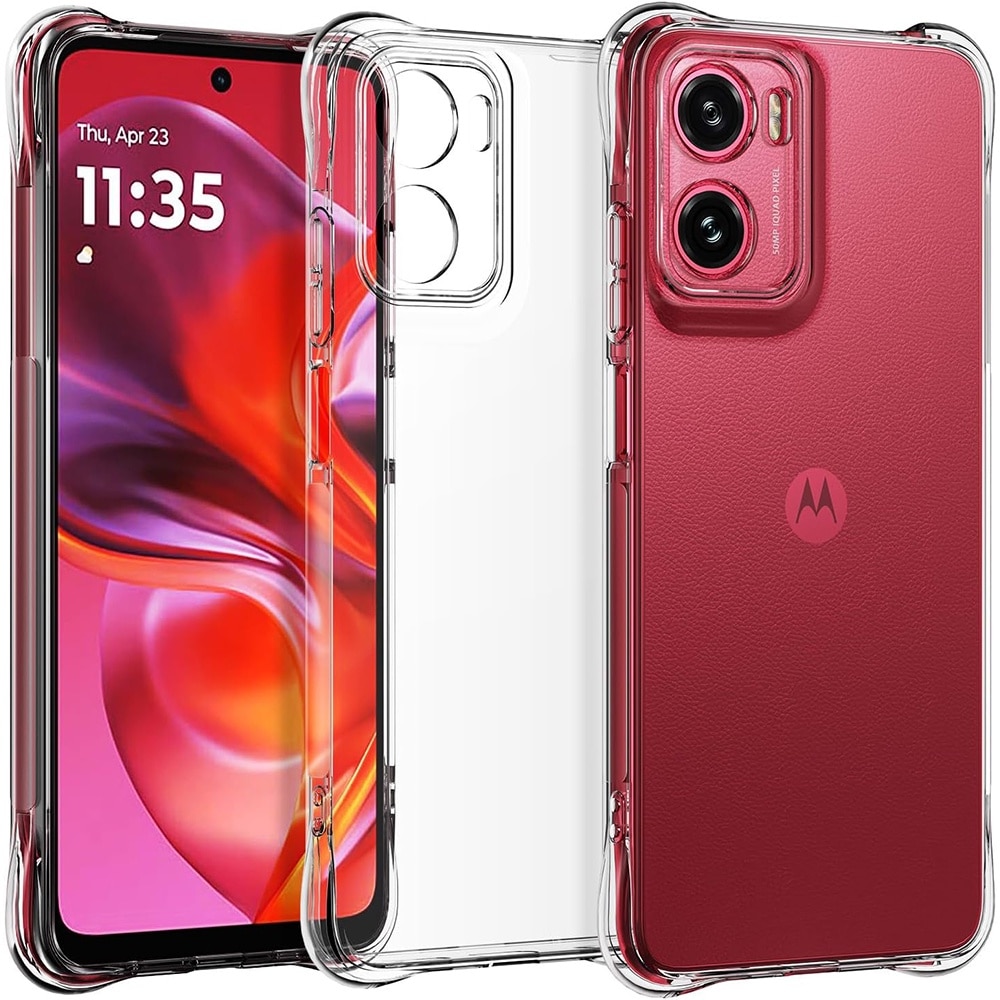 BestCase® Husa Pentru Motorola Moto G05, Anti Shock 1.5MM, Protectie camera si ecran, Transparent