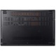 Laptop Acer Gaming 15.6'' Nitro V 15 ANV15-41, FHD IPS 165Hz, Procesor AMD Ryzen™ 7 7735HS (16M Cache, up to 4.75 GHz), 16GB DDR5, 512GB SSD, GeForce RTX 3050 6GB, No OS, Obsidian Black
