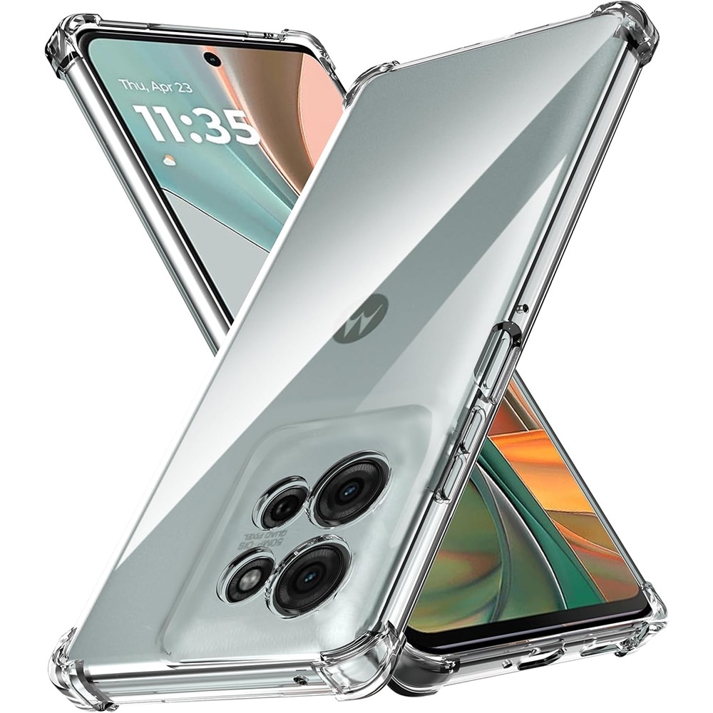 BestCase® Husa Pentru Motorola Moto G15, Anti Shock 1.5MM, Protectie camera si ecran, Transparent