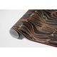 Covor interior din vinil, Wallfluent, Forme abstracte, Maro, 60 x 90 cm, 010260360570000033222