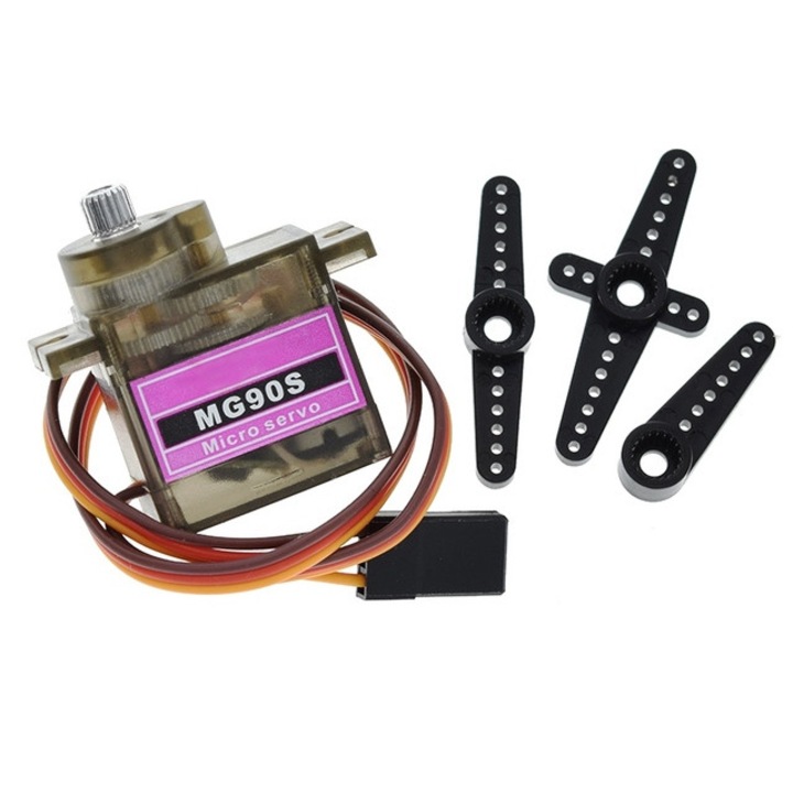 Servomotor MG90S cu rotatie 180 de grade