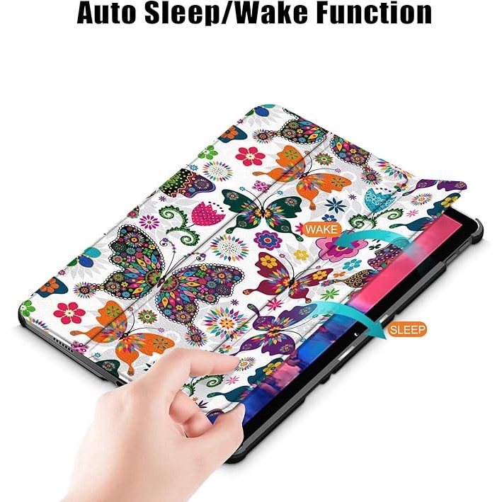 Husa Sigloo pentru tableta Lenovo Tab P11 Gen2(TB-350), 11.5 inch, Butterfly, Trifold, Smart Cover, Ultraslim