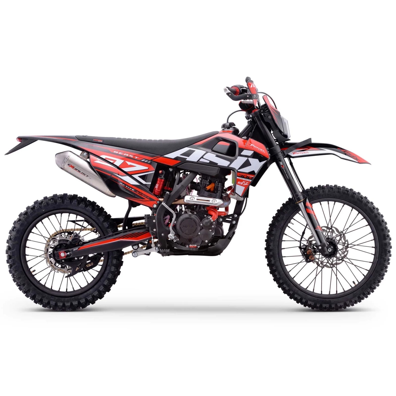 Motocicleta Cross/Enduro Asix XT97, 300cc, roti 21/18