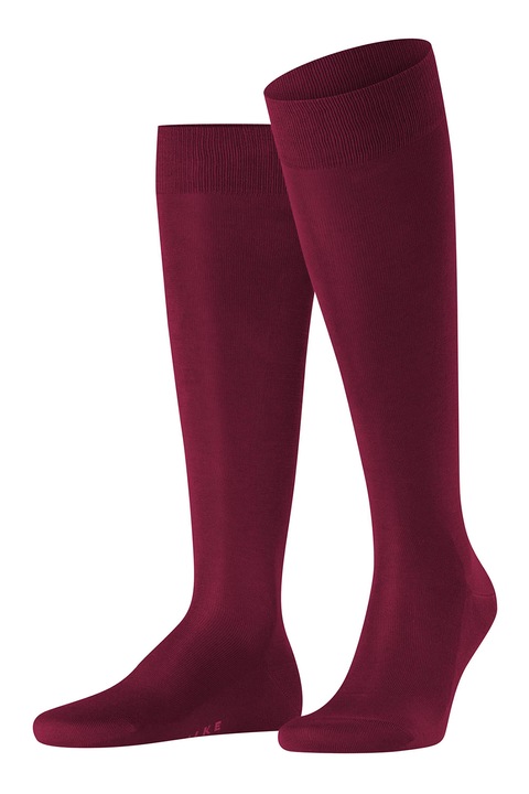 Falke, Sosete lungi pana la genunchi din amestec de bumbac Tiago, Rosu capsuna, 45-46