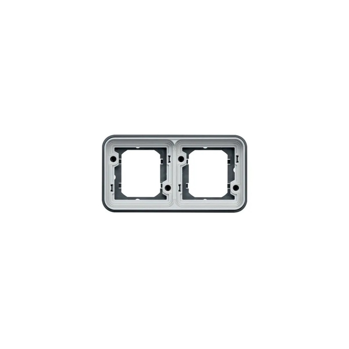 Rama electrica, Hager, Plaisia, IP55, alb