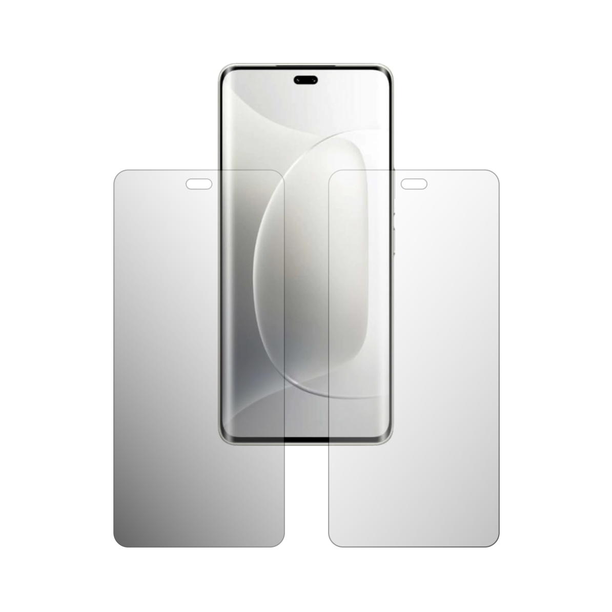 Set 2X Folie Protectie Ecran Folie24, pentru Honor 300 Ultra, 1X Ultra-Clear + 1X Mata, Acoperire Case-Friendly ( Compatibile cu Carcasa ), Adezive, Flexibile cu Auto Regenerare