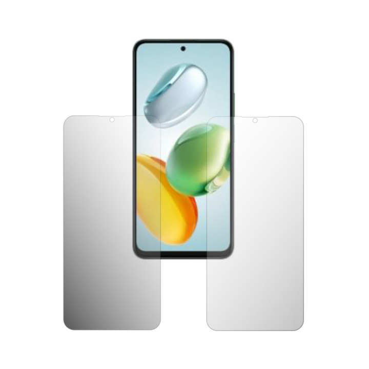 Комплект от 2X Folie24 протектори за екран, за Honor Honor Play9T, 1X Ultra-Clear + 1X Matte, подходящо за калъф покритие (съвместимо с калъфа), залепващо, гъвкаво със саморегенериране