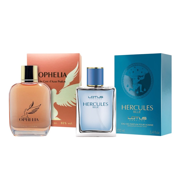 Pachet El si Ea Apa de parfum Hercules & Ofelia, Revers, 200 ml