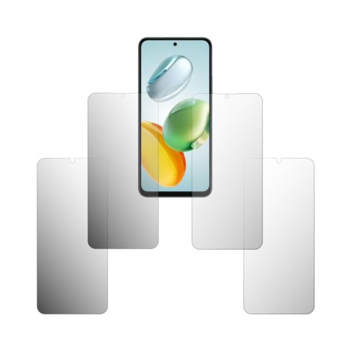 Комплект от 4 протектора за екран Folie24, за Honor Play9T, 2X Ultra-Clear + 2X Matte, пълно покритие на дисплея и удобни за калъфи, Залепващи, Гъвкави със саморегенериране