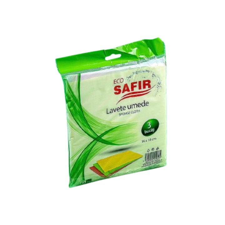 Lavete umede 16x18x0.4cm 3 buc/set