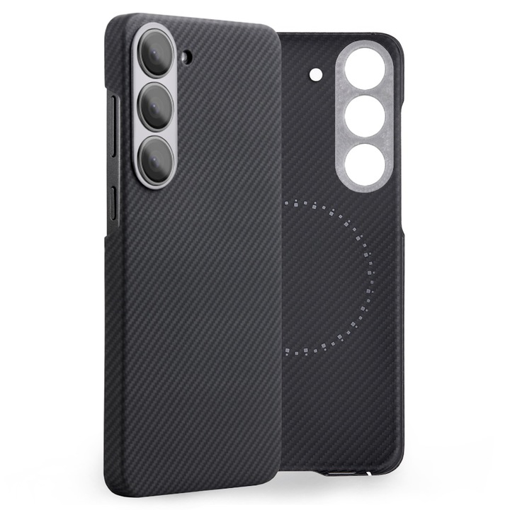 Кейс за Samsung Galaxy S23 Plus - Edizard Air MagSafe Case - черен