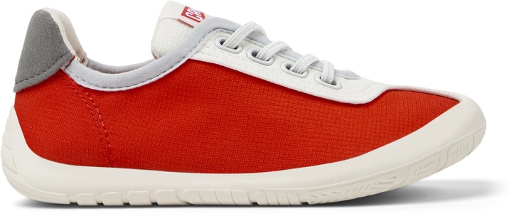 Camper, Pantofi sport cu varf rotund Peu Path, Rosu