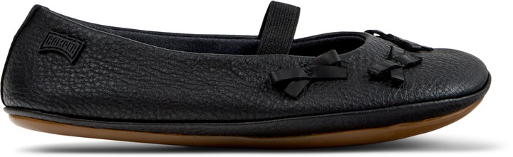 Camper, Balerini de piele Right Twins, Negru