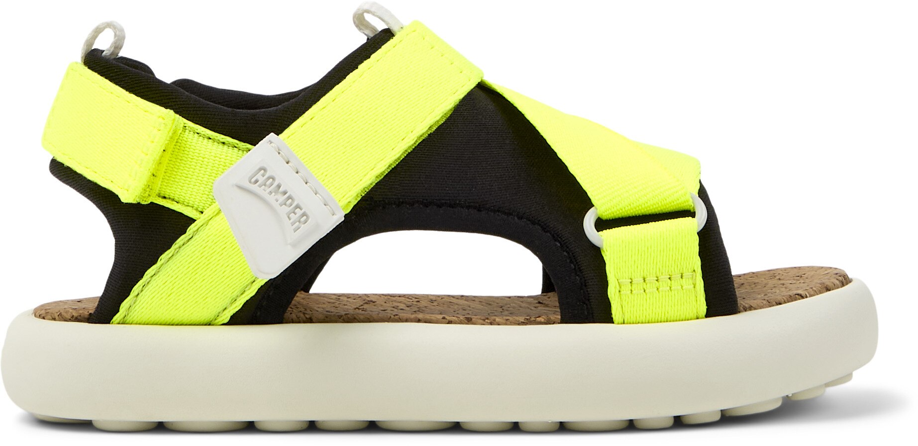 Camper, Sandale cu velcro Pelotas Flota, Galben, 28 EU